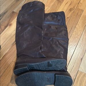 Women's Over the Knee Brown Boots